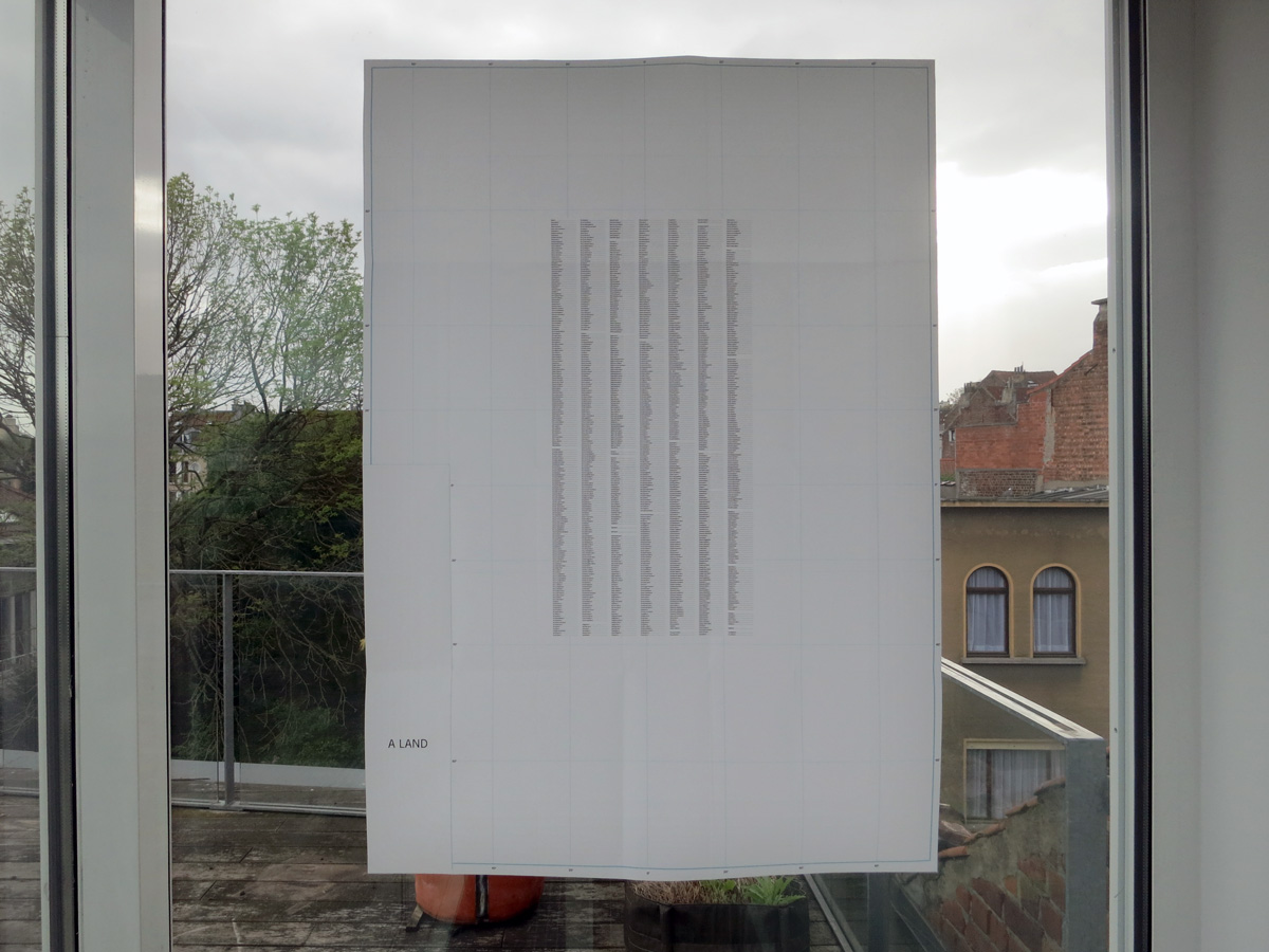 Elsa Werth, A land, 2019, exhibition view_5